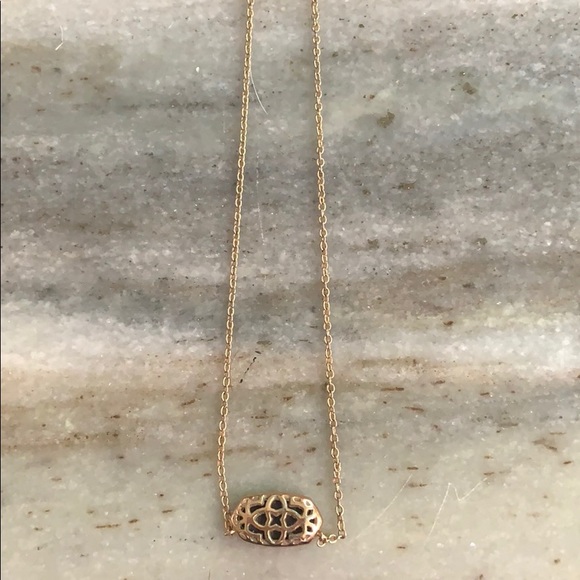 Rose gold Kendra Scott necklace - Picture 5 of 5